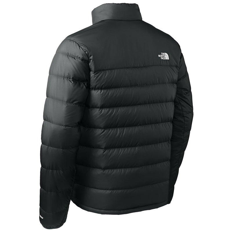 The North Face Black Zip-Chest-Pocket Puffer Jacket