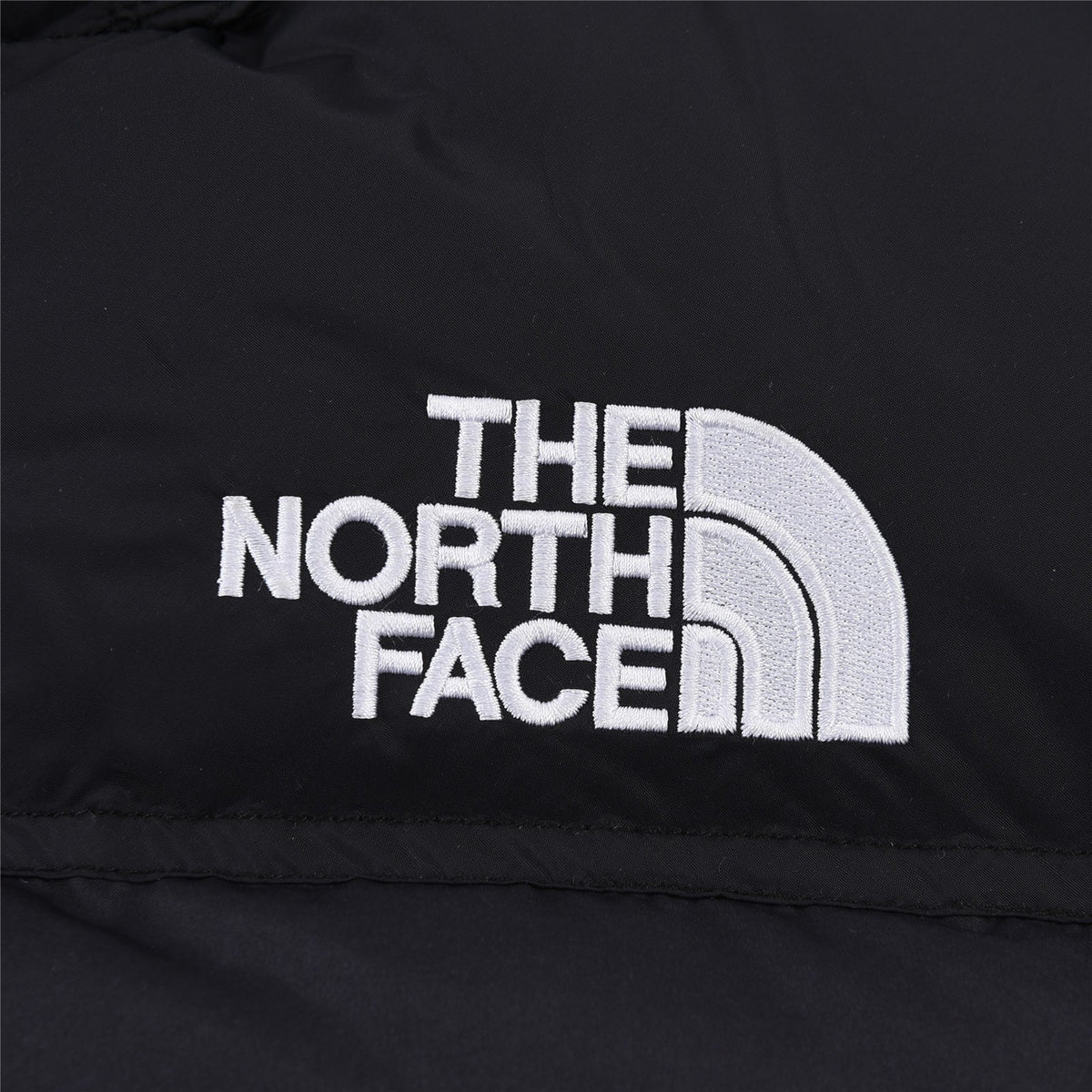 The North Face Black Cloud-Print Stand-Collar Puffer Jacket