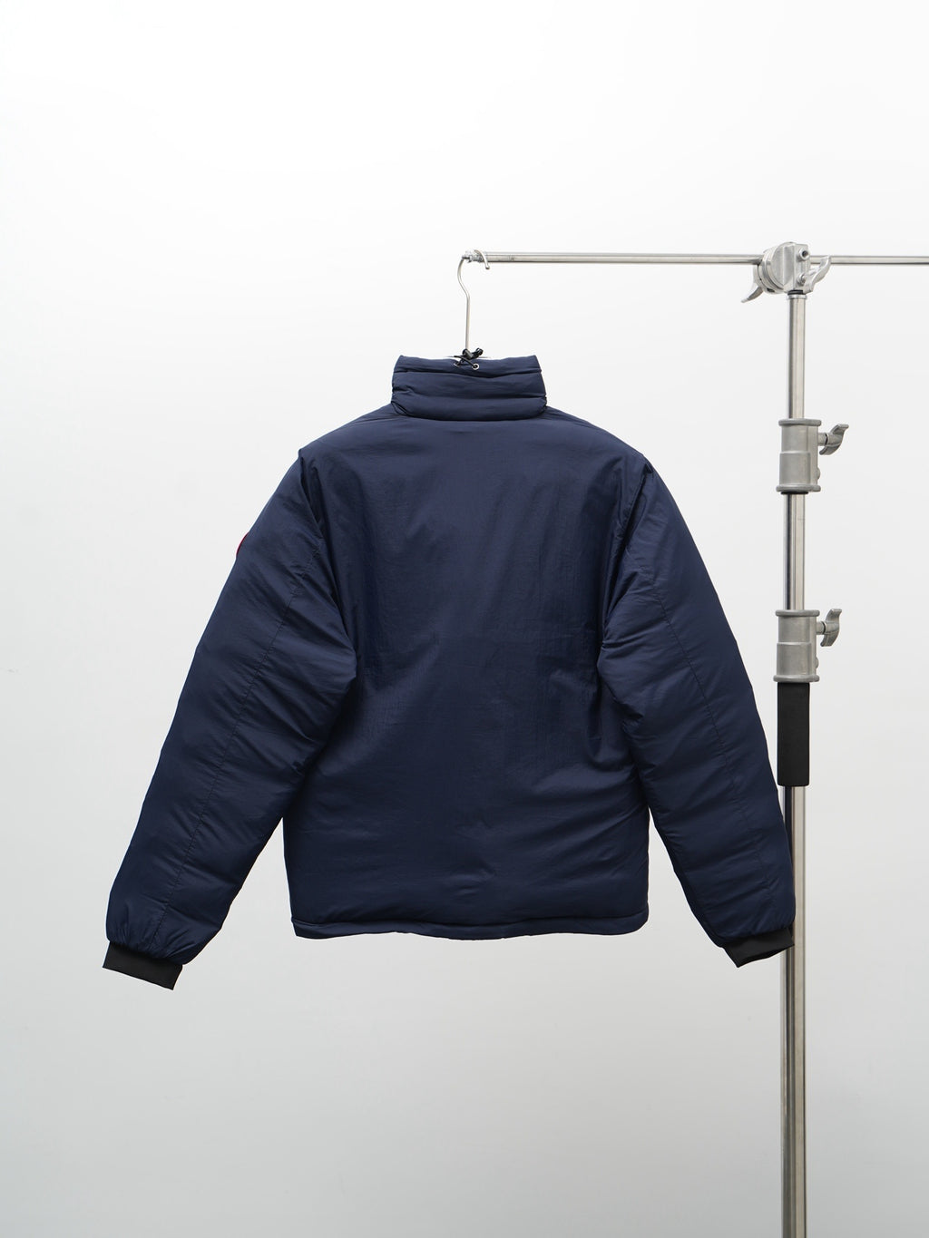 Canada Goose Navy Blue Stand-Collar Zip-Pocket Jacket