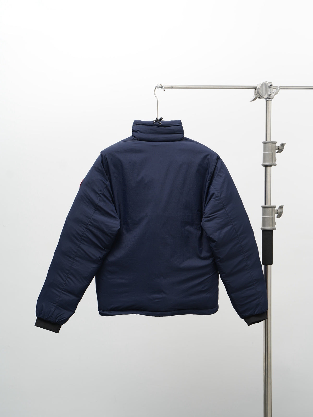 Canada Goose Navy Blue Stand-Collar Zip-Pocket Jacket