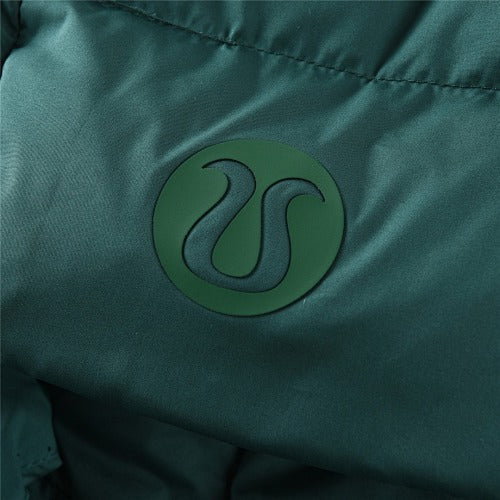 Lululemon Deep Teal Hooded Quilted Puffer Jacket