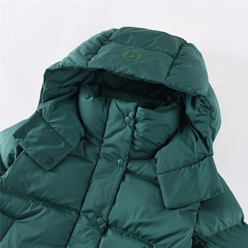 Lululemon Deep Teal Hooded Quilted Puffer Jacket