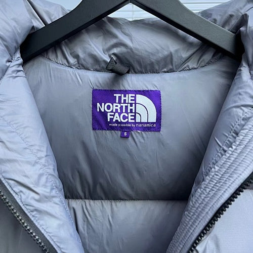 The North Face Steel Gray Hooded Puffer Jacket