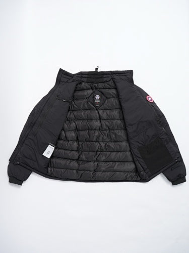 Canada Goose Black Stand-Collar Zip-Pocket Jacket