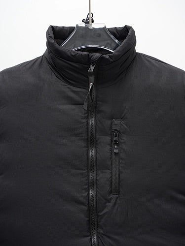 Canada Goose Black Stand-Collar Zip-Pocket Jacket