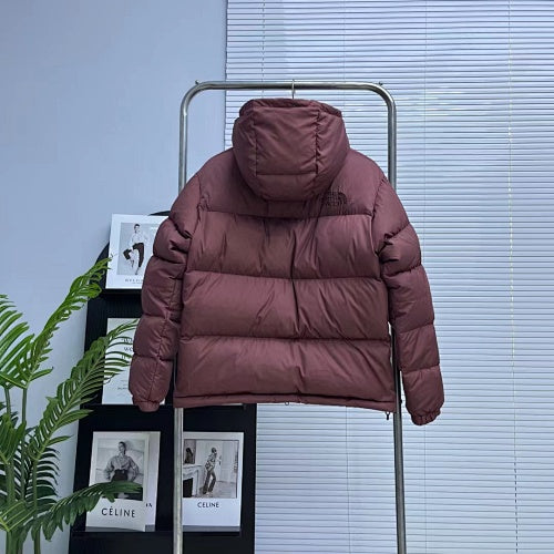 The North Face Mauve Purple Hooded Puffer Jacket