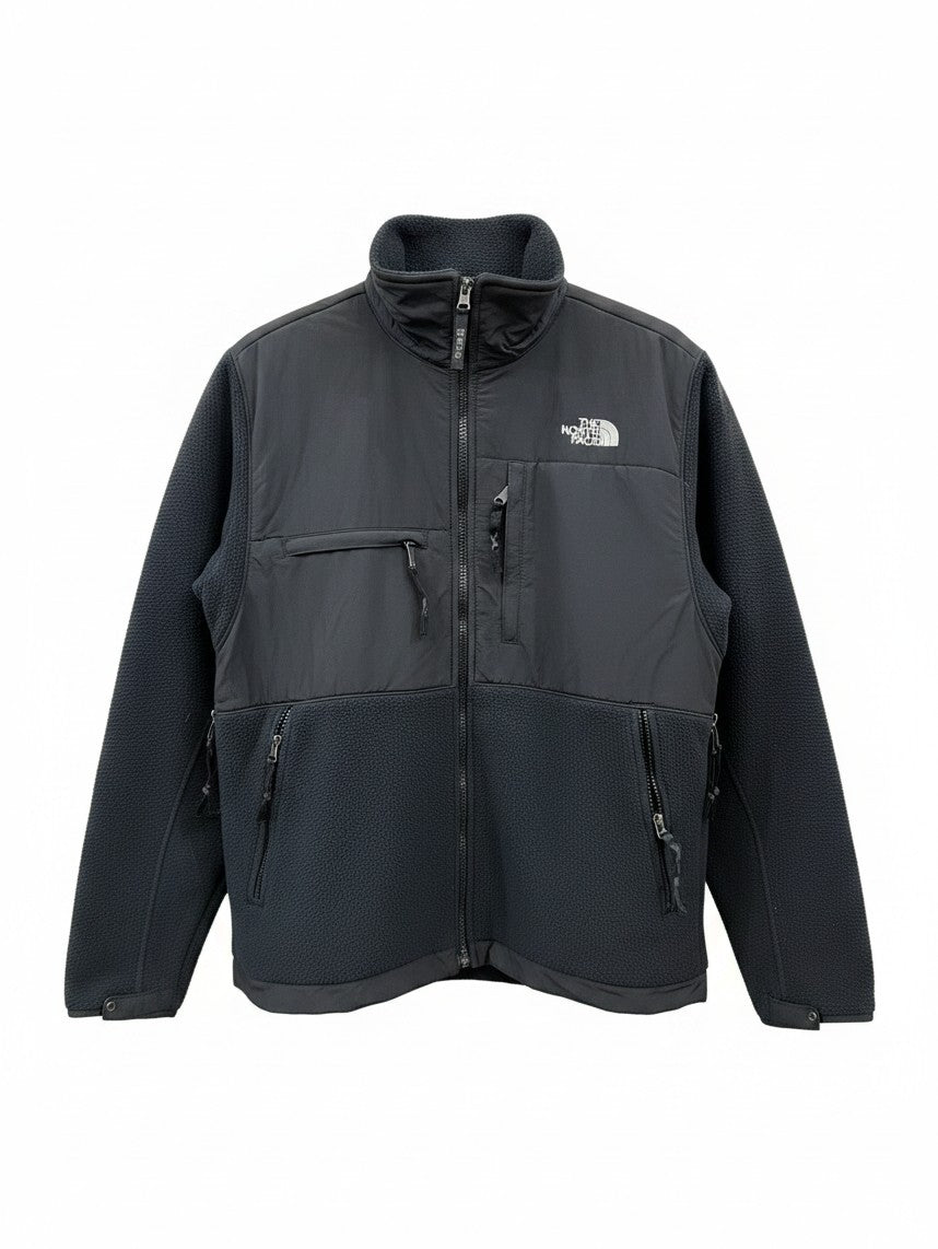 The North Face Black Mixed-Panel Fleece Jacket