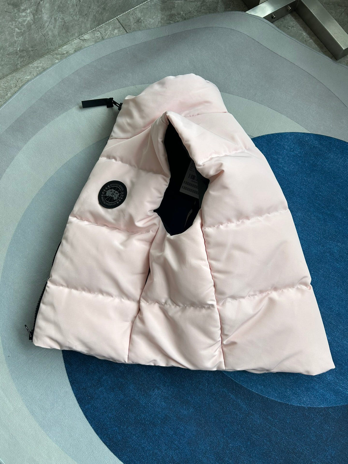 Canada Goose Pale Pink Quilted Puffer Vest