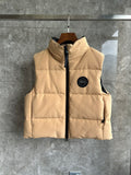 Canada Goose Sand Beige Quilted Puffer Vest