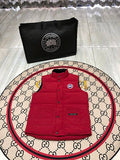 Canada Goose Red Logo Patch Puffer Vest